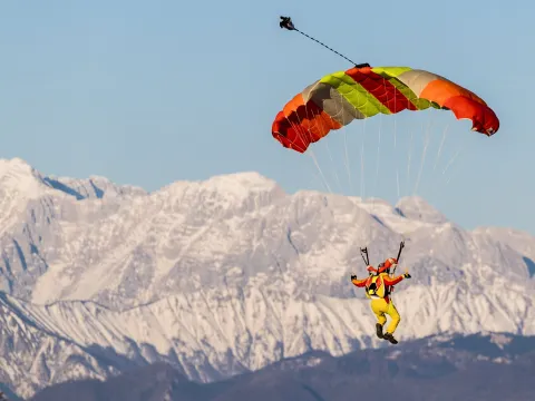 Paragliding in Pokhara