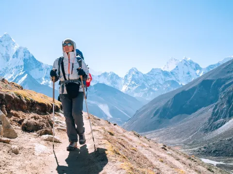 How can I avoid altitude sickness during the trek?